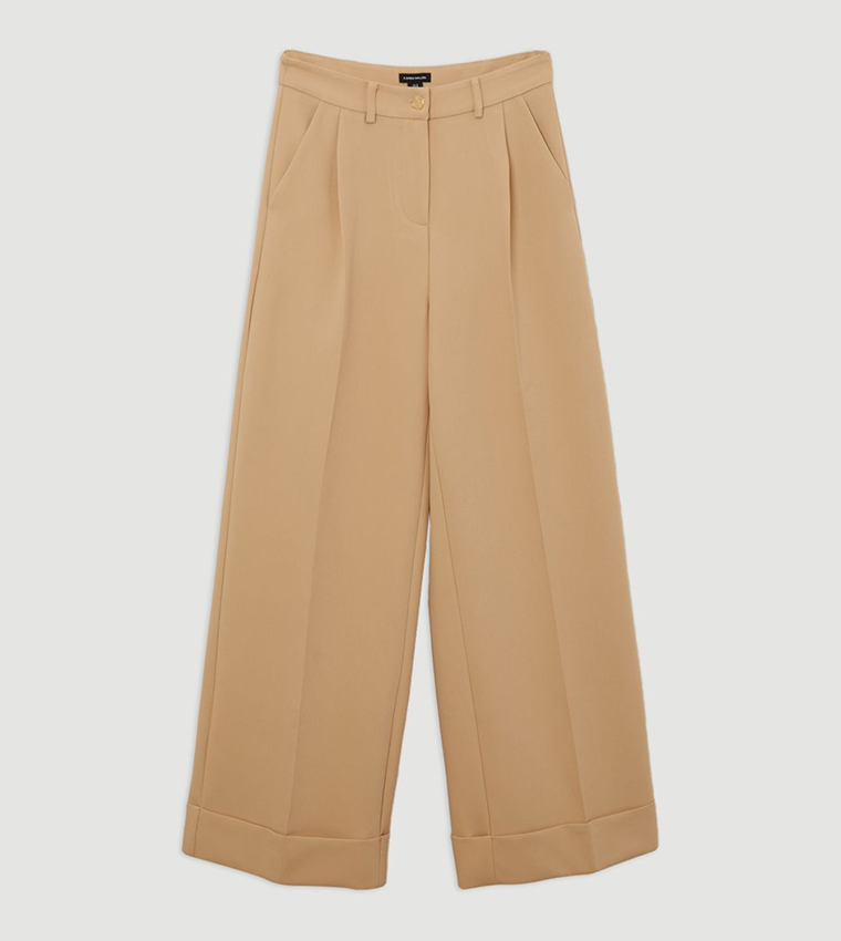 Essential Tailored Wide Leg Trousers