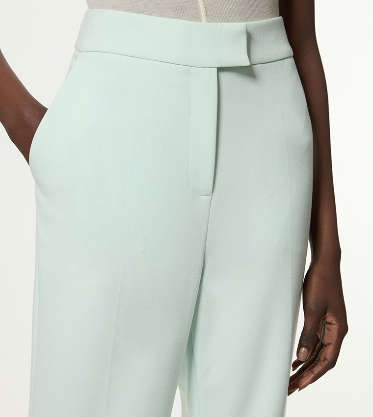 Compact Stretch Essential Tailored Straight Fit Trousers