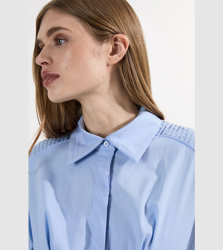 Archive Collection - Poplin Corset Maxi Dress