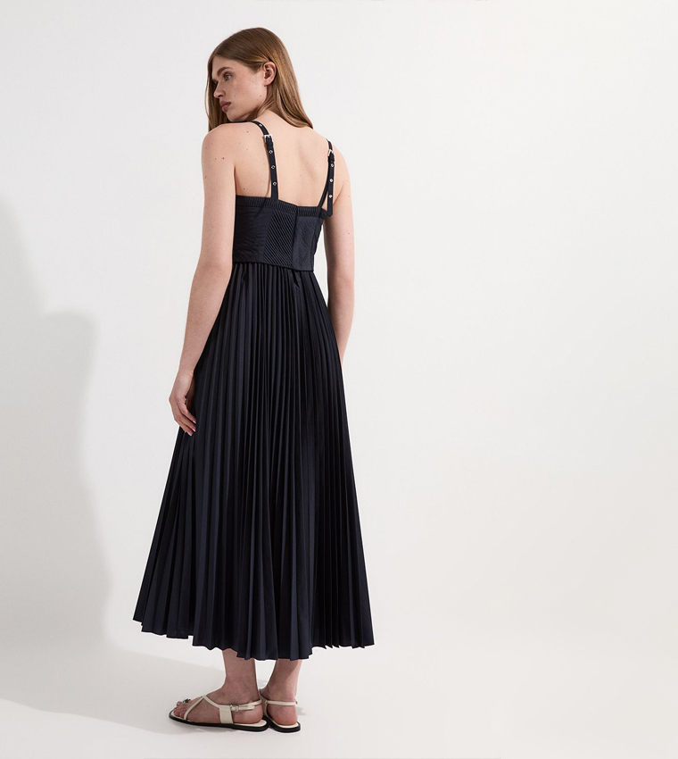 Archive Collection - Poplin Corset Maxi Dress