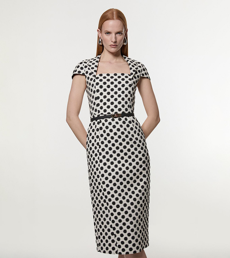 marie midi dress Rails Annmarie Floral Ruffle Trim Maxi Dress in Daisy Dot Combo at Nordstrom, Size Xx-Small