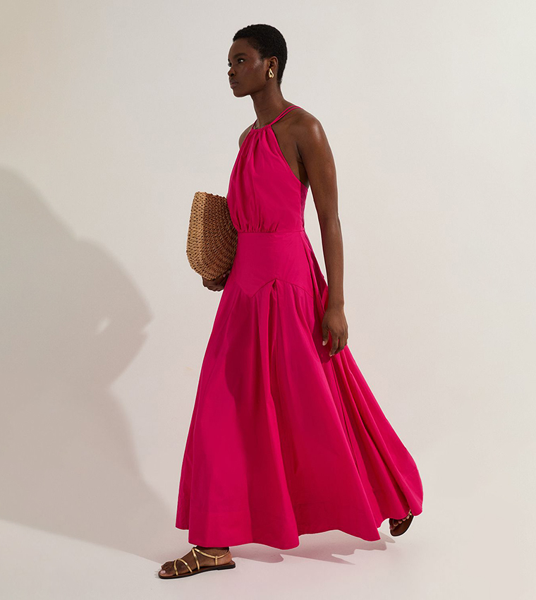 Lydia Millen Karen Millen Halter Neck Maxi Dress Karen Millen