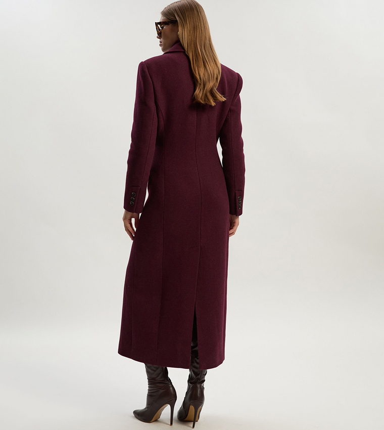 Theredthread S maxi tailored coat THEREDTHREAD S maxi tailored