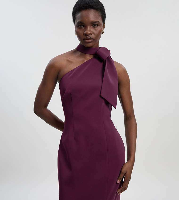 black jersey dress with sleeves The Iconic Short Sleeve Jersey Dress main image 1