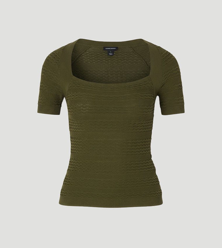 توب محبوك كم طويل 