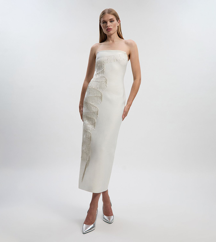 فستان ماكسي باندو 