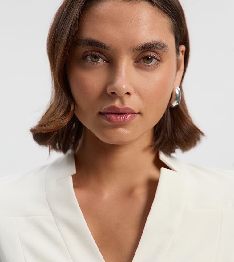 فستان ميدي كريب