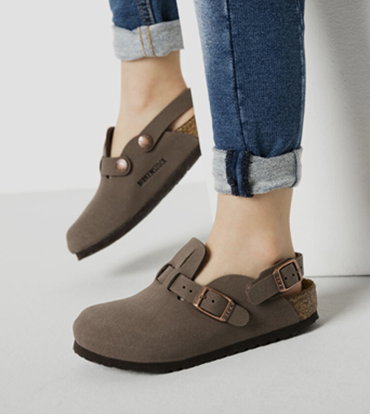 Kay Kids Birko Flor Nubuck Mocha