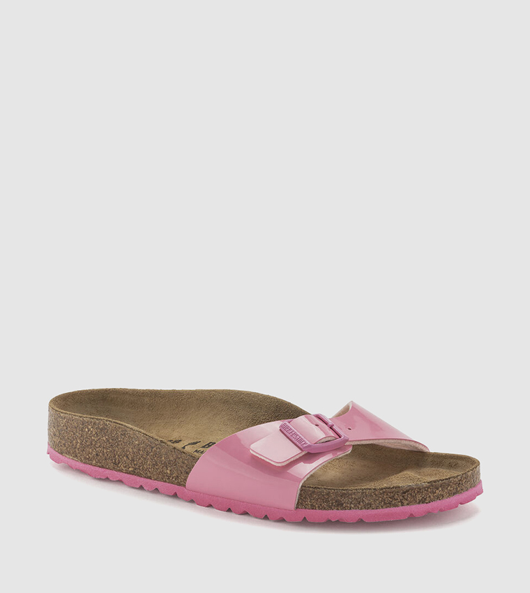 Madrid Birko Flor Patent Candy In Pink | 6thStreet