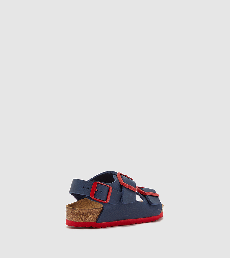 Birkenstock Arizona Kids Birko-Flor Desert Soil Blue Red main image 1