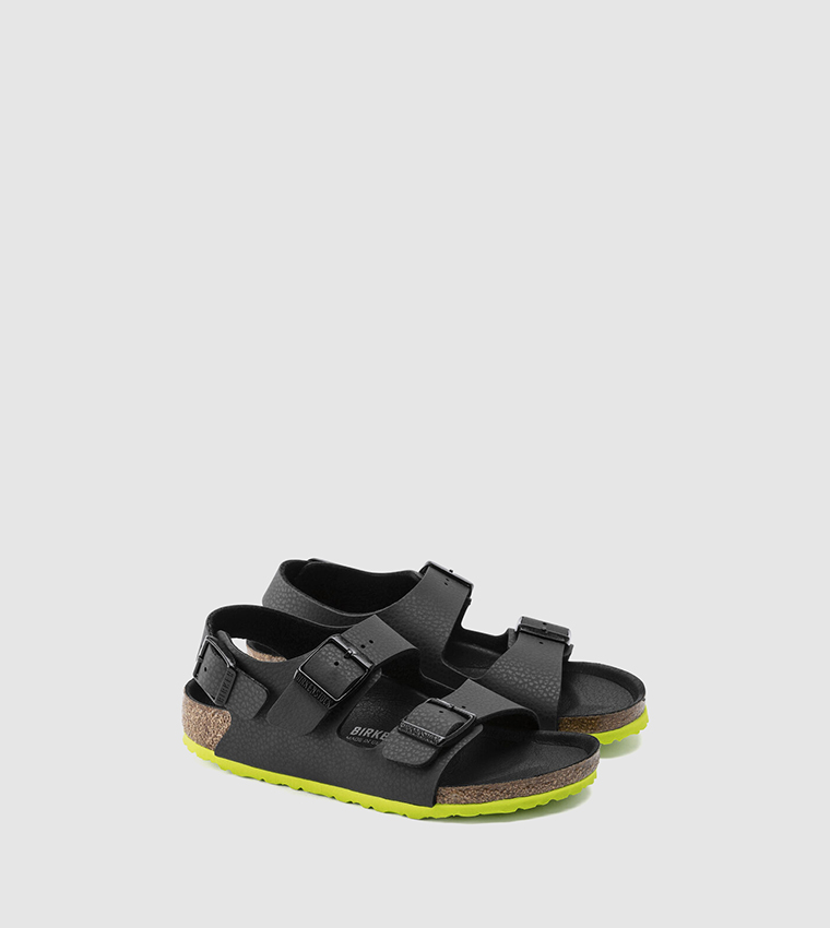 Boys hot sale black birkenstocks