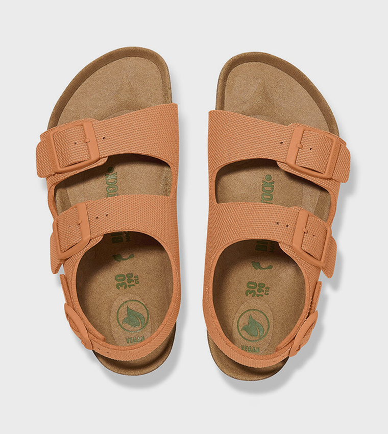 Milano Kids Textile Vegan Canvas Papaya