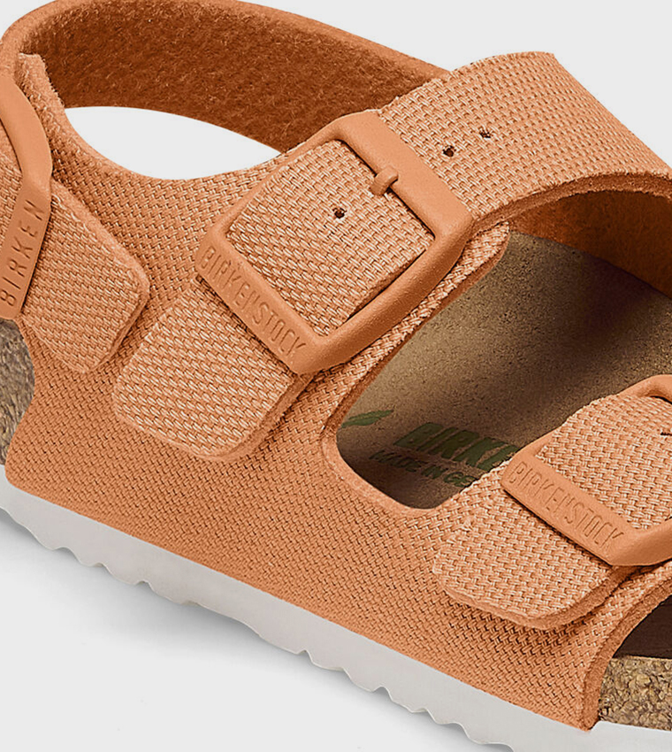 Milano Kids Textile Vegan Canvas Papaya