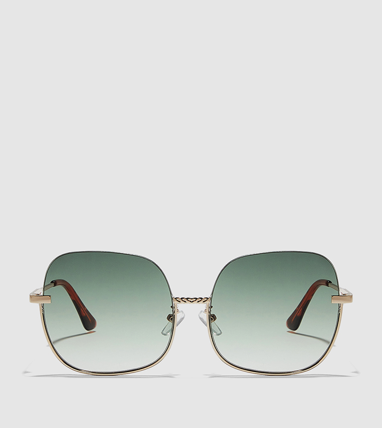 Geo square sunglasses on sale