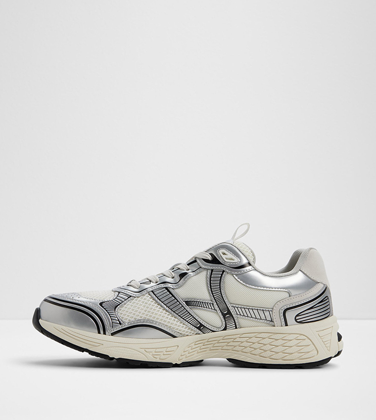 BLADE Textured Low-Top Sneakers