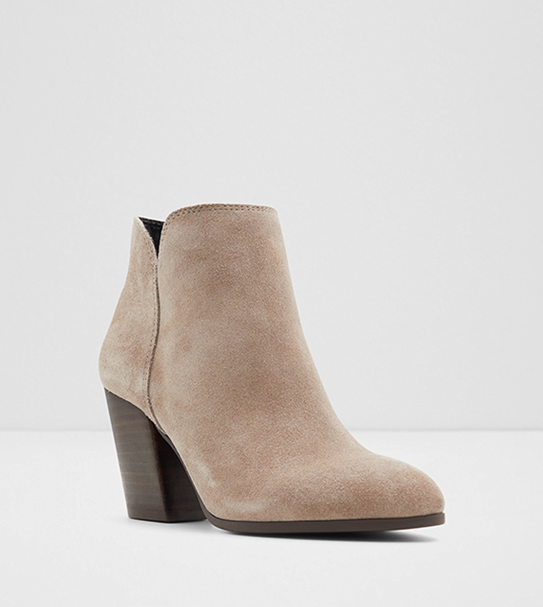 Aldo grey ankle boots on sale