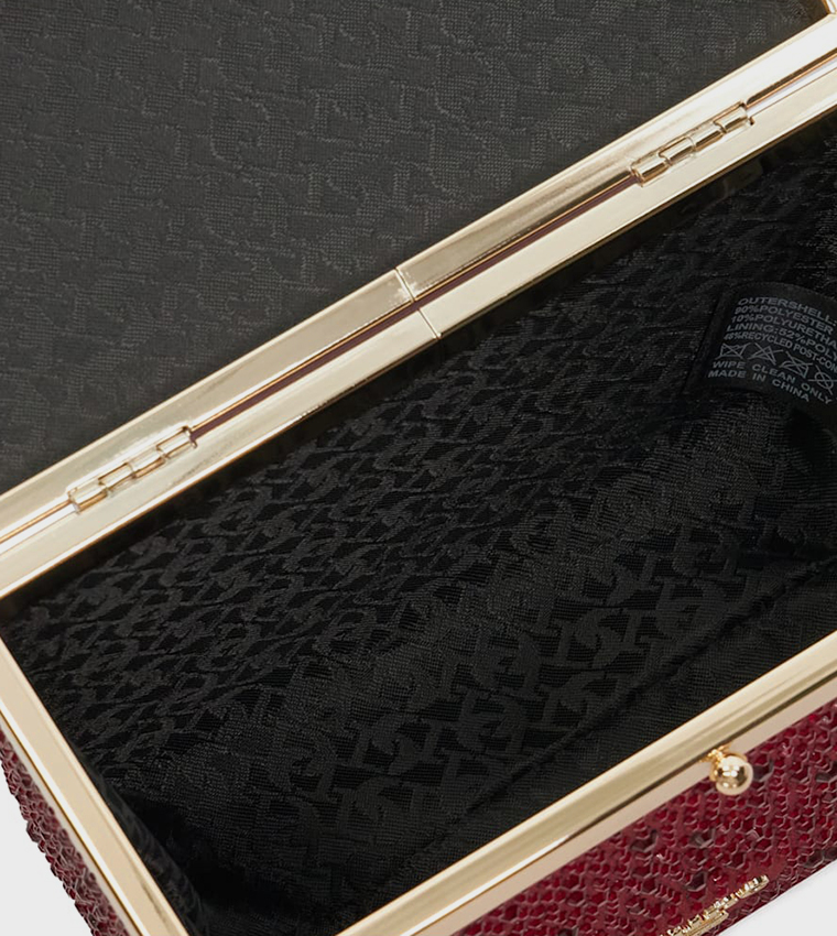 BLINGBLING Embellished Shoulder Bag