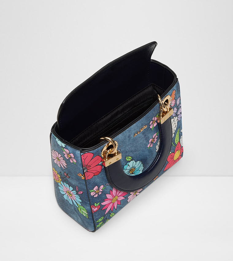BLOOMINI Floral Printed Handheld Bag