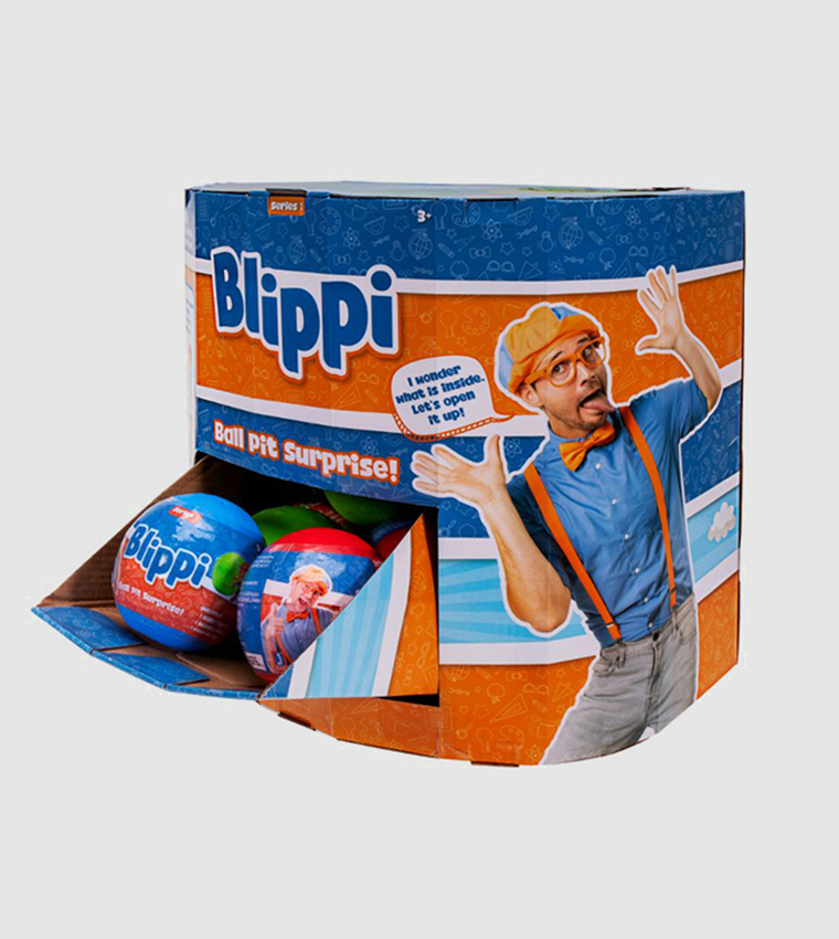 Buy BLIPPI R&B Kids Blippi Ball Pit Blinds Figures Cdu24 Woc In Blue