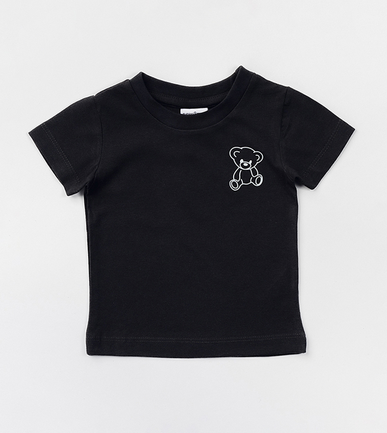 Pack of 3 Printed Short Sleeves T-Shirts
