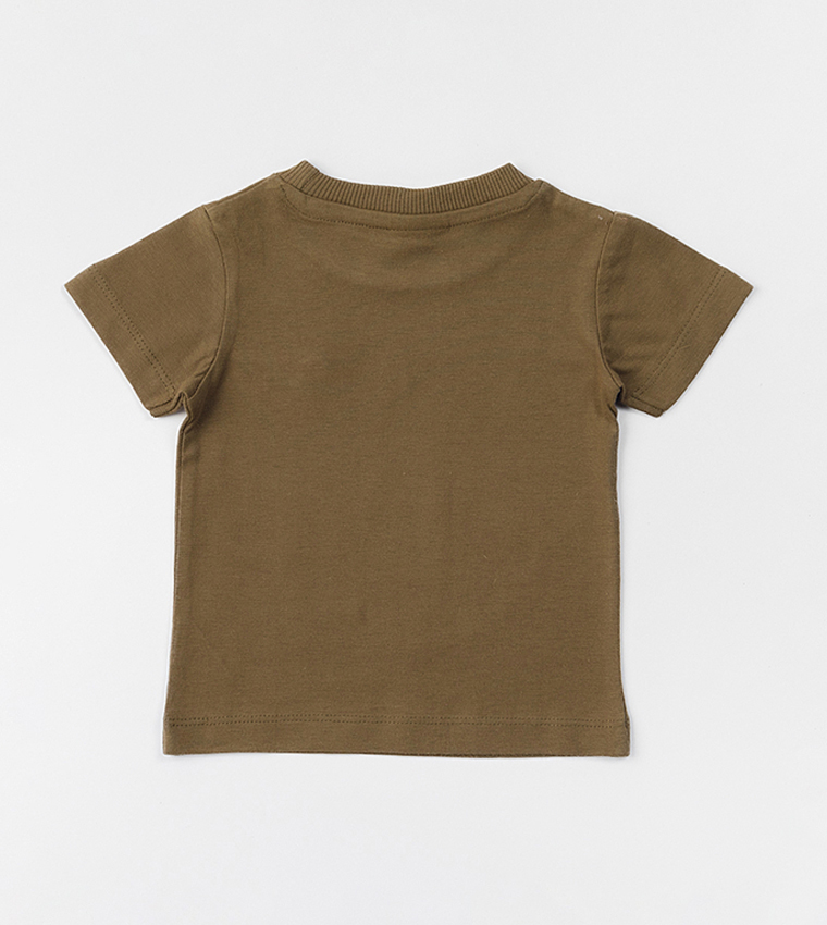 Pack of 3 Printed Short Sleeves T-Shirts