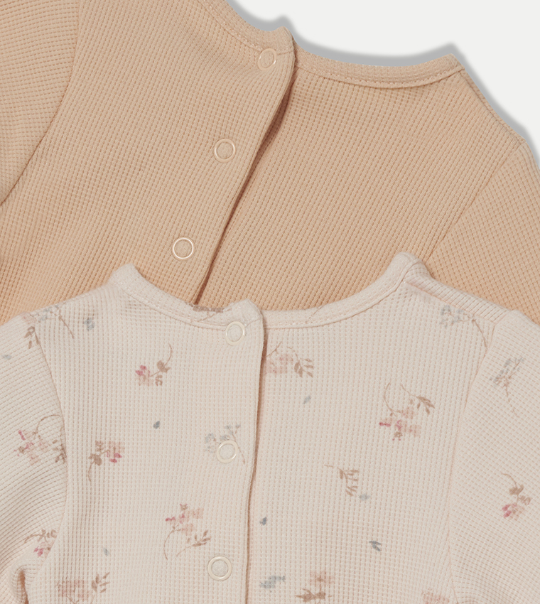 2 Pack Long Sleeves Bodysuits