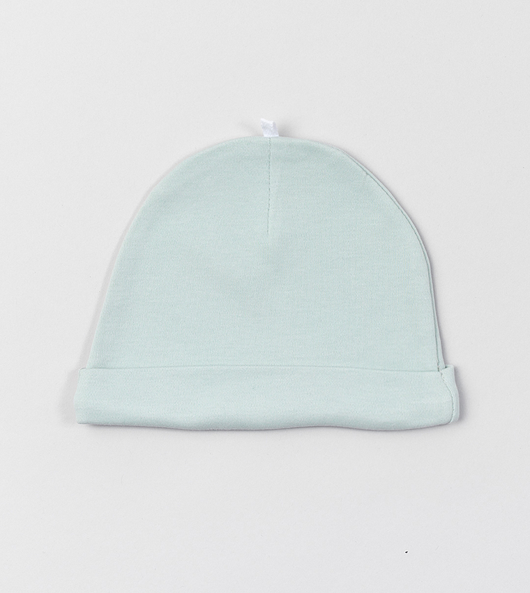 3-Pack Printed Beanie Caps