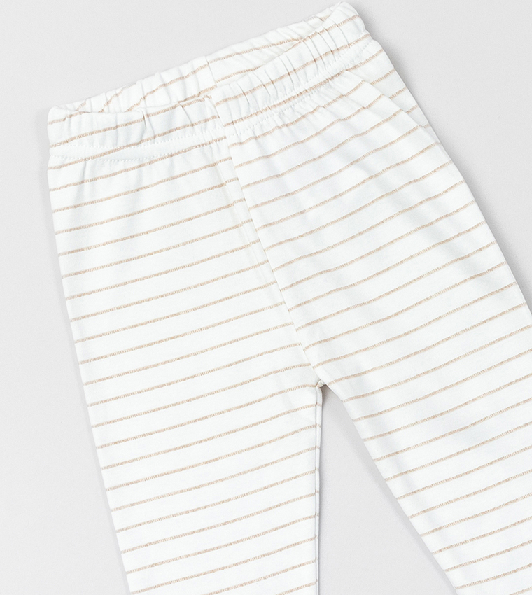 Striped Long Sleeves Pyjama Set