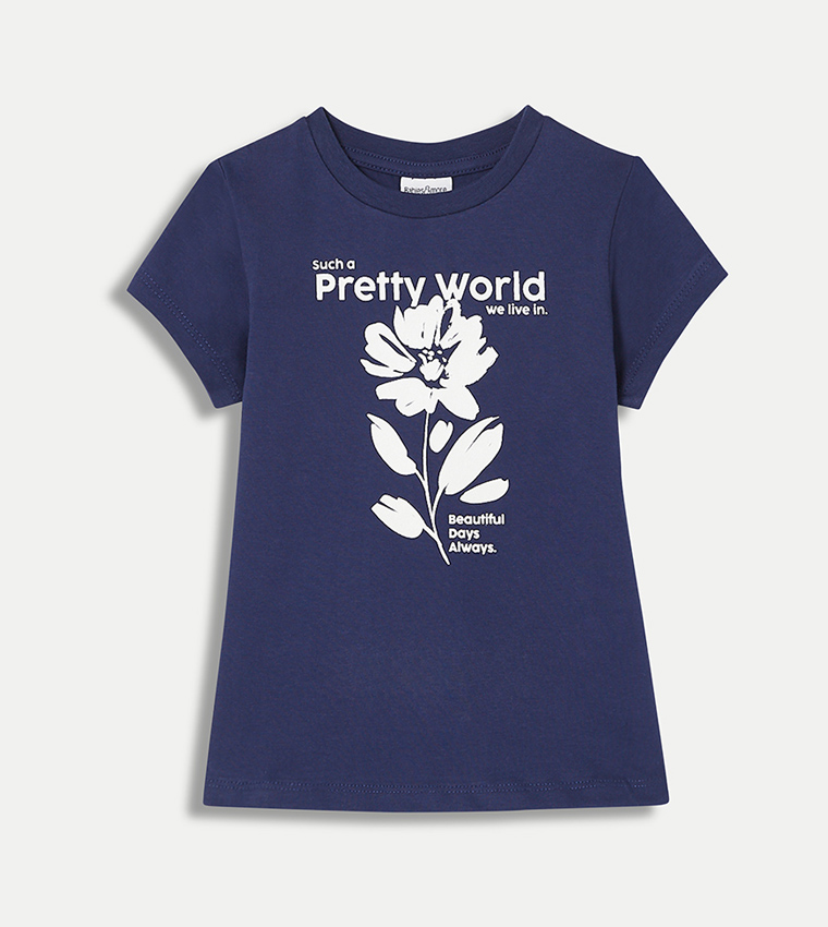 Graphic Print Short Sleeves T-Shirt