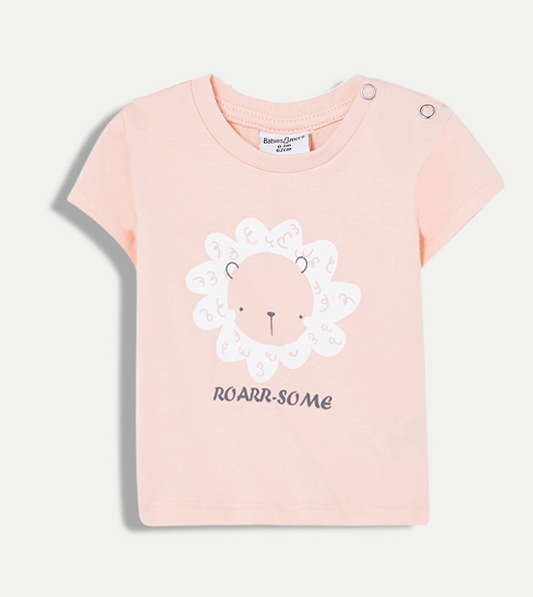 Graphic Print Short Sleeves T-Shirt