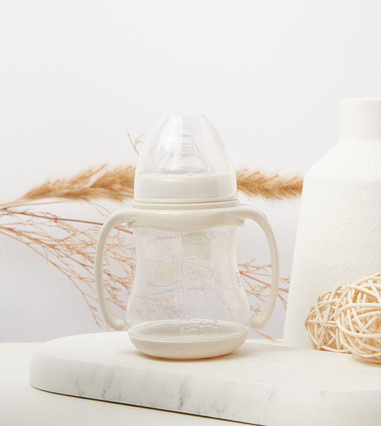 PP WN Feeding Bottle with Handle, 180ml