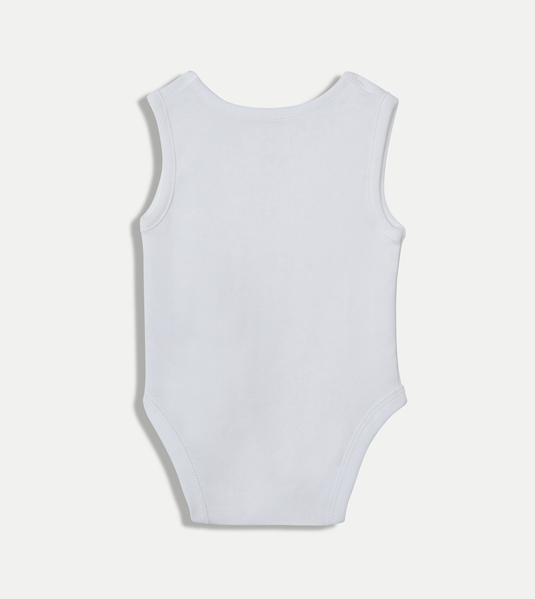Solid Sleeveless Bodysuit