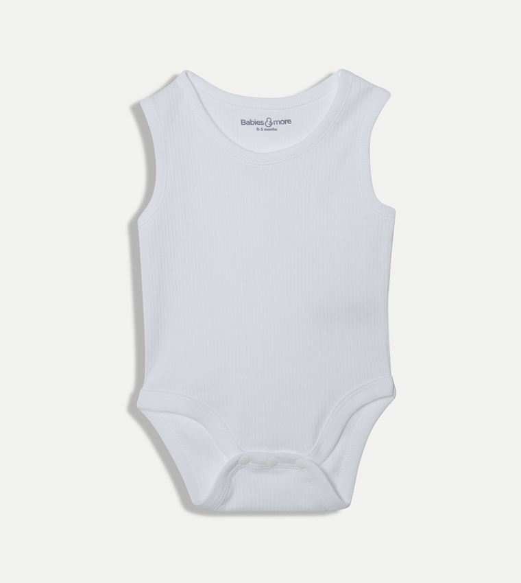 Solid Sleeveless Bodysuit