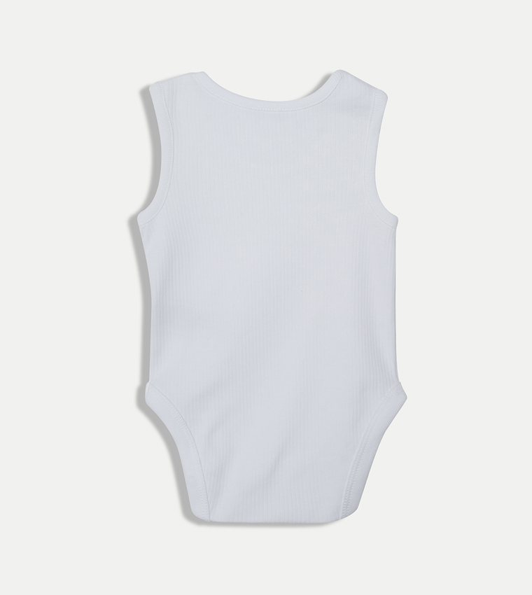 Solid Sleeveless Bodysuit