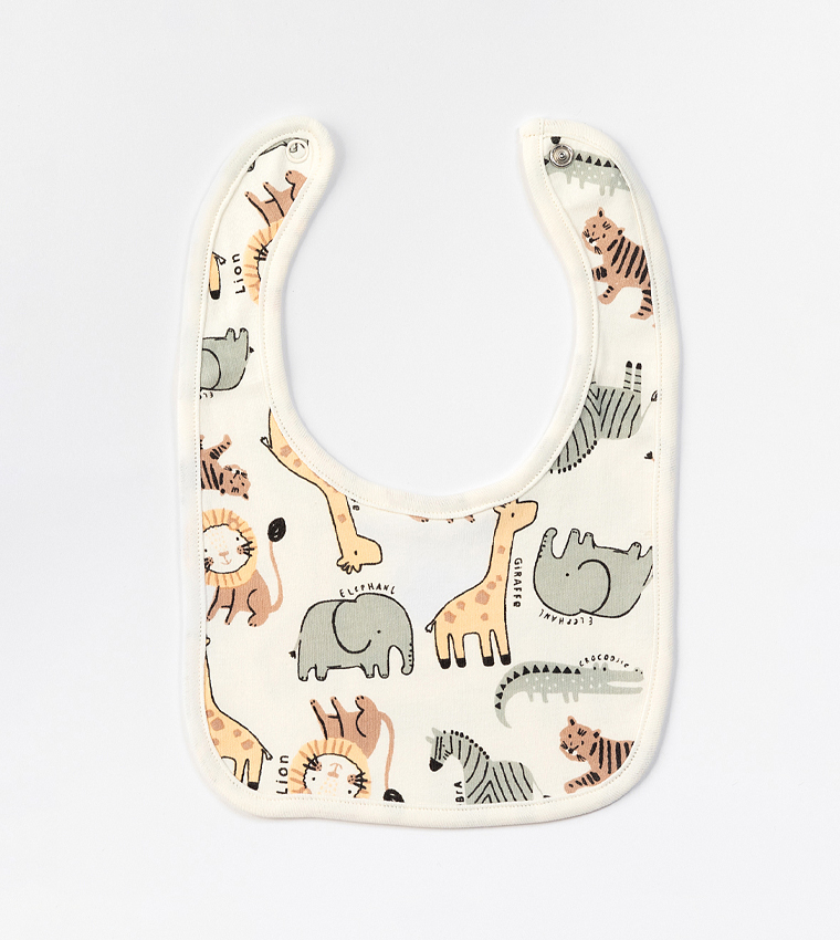 Pack of 3 Printed Bibs