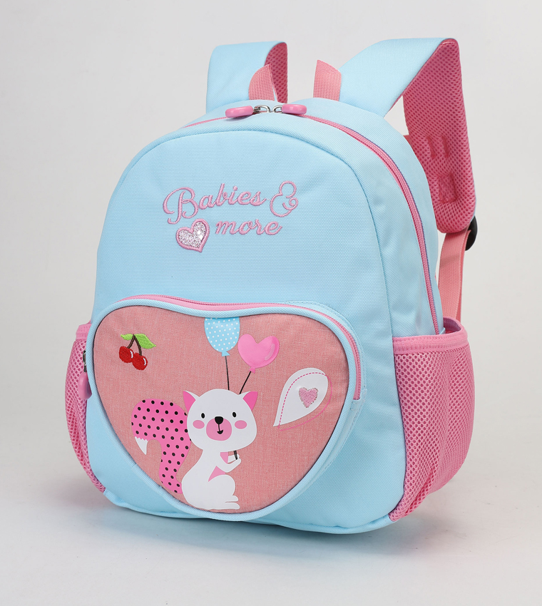 Printed Front Pocket Backpack