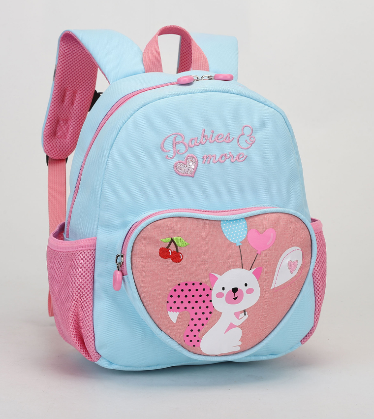 Printed Front Pocket Backpack