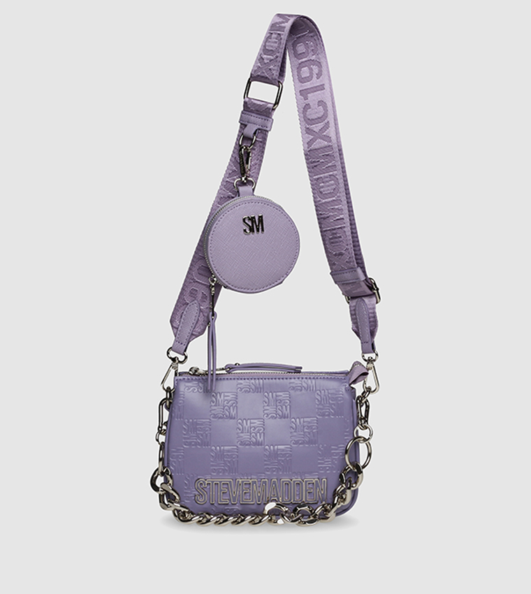 Buy Steve Madden BMINIROY Logo Detail Crossbody Bag With Pouch In