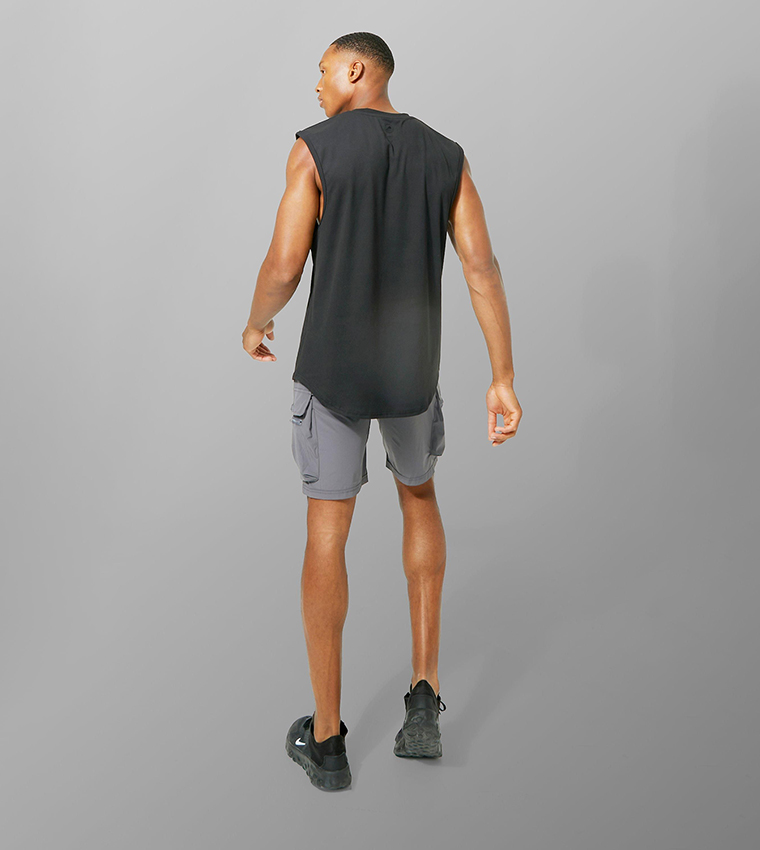 Active Lightweight Slim Fit Cargo Shorts