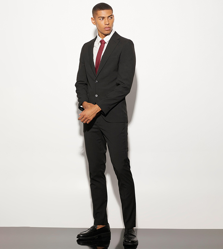 Skinny Fit Single Breasted Blazer