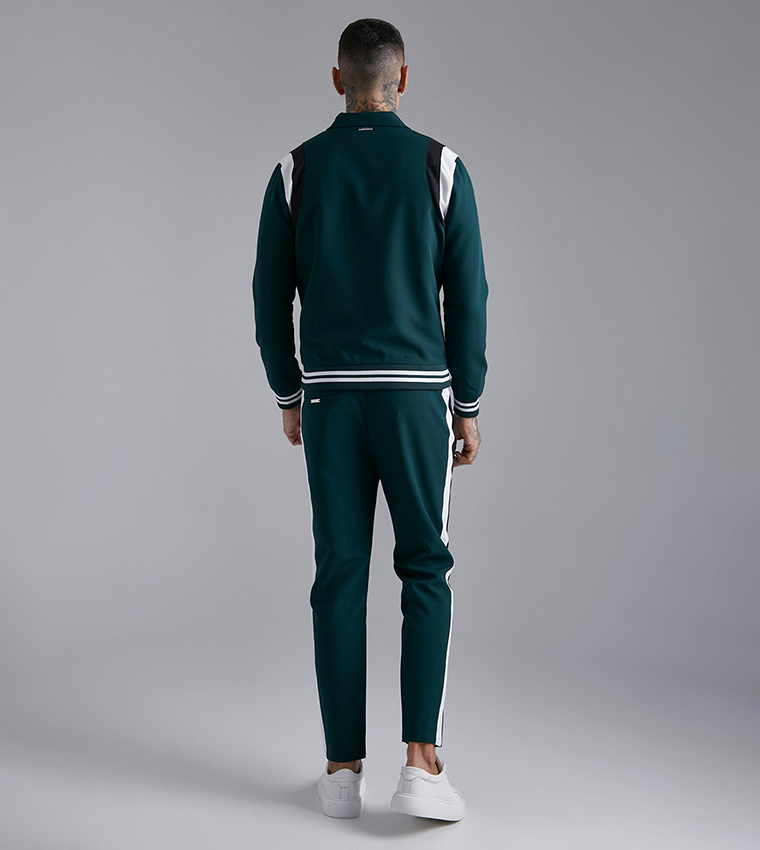 Tailored Collared Varsity Regular Fit Bomber Jacket