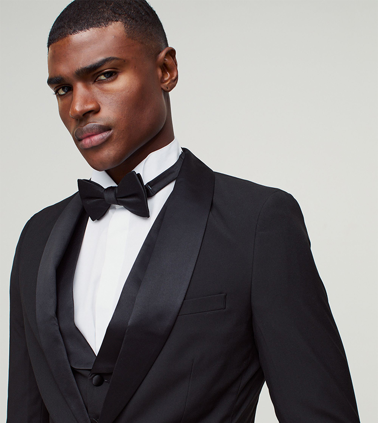 Long Sleeves Tuxedo Single Breasted Blazer