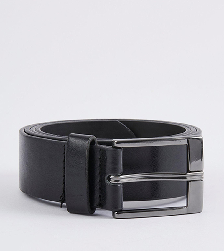Faux Leather Smart Belt