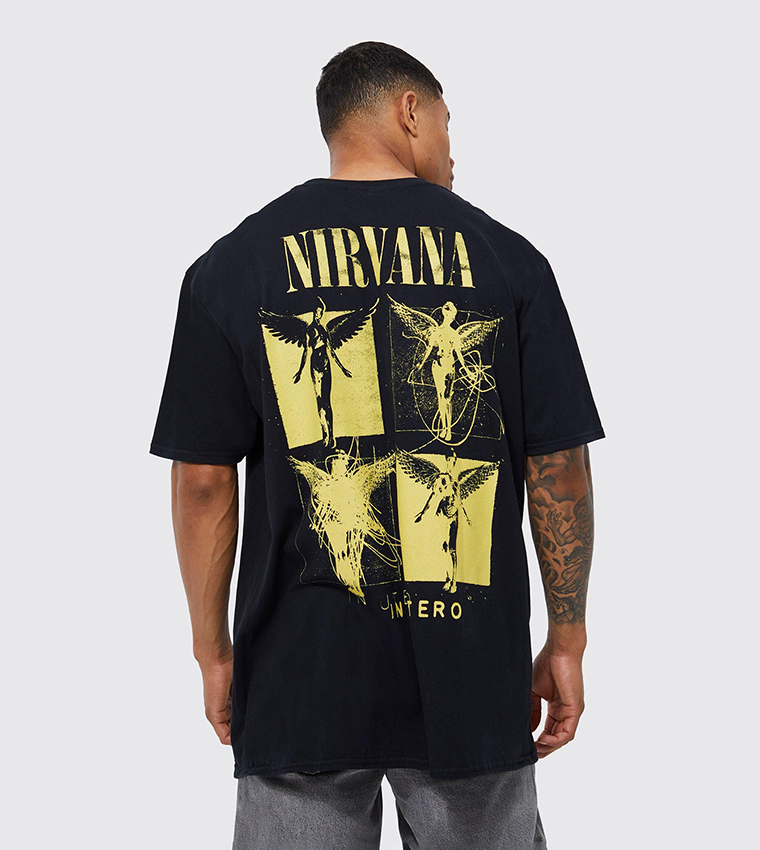 Oversized Nirvana Crew Neck T-Shirt
