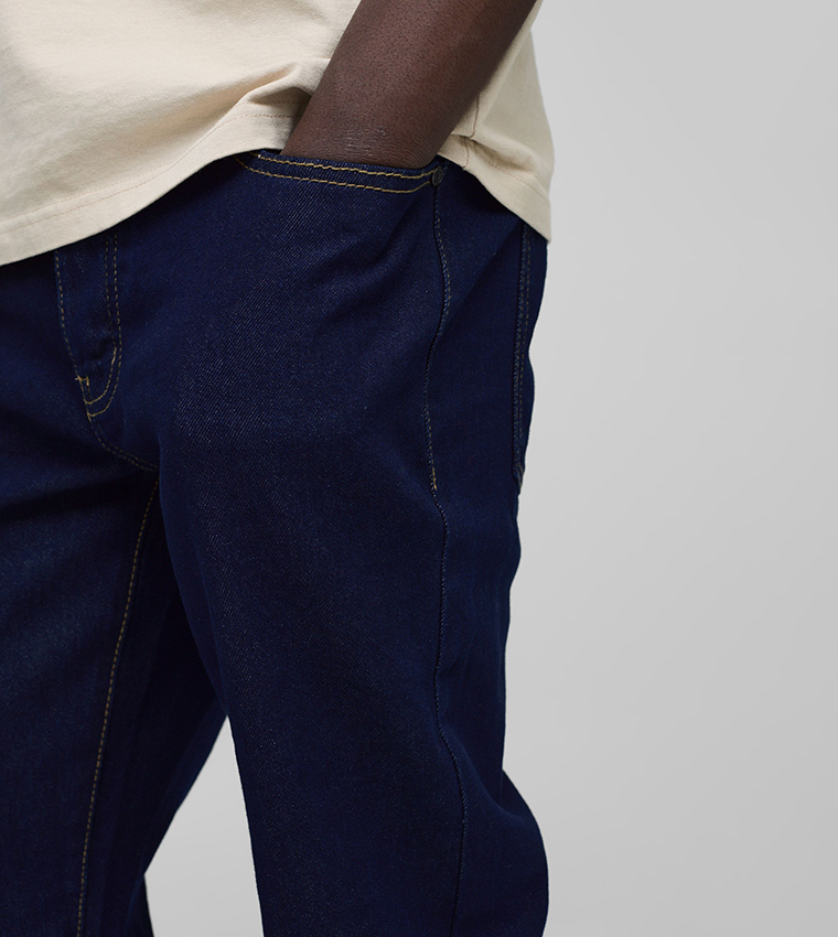 Rigid Flare Relaxed Fit Jeans