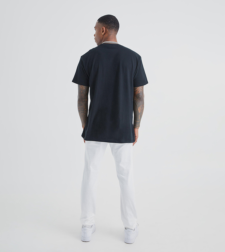 Solid Skinny Fit Stretch Jeans