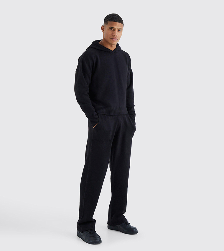 Elastic Waist Relaxed Fit Sweatpants