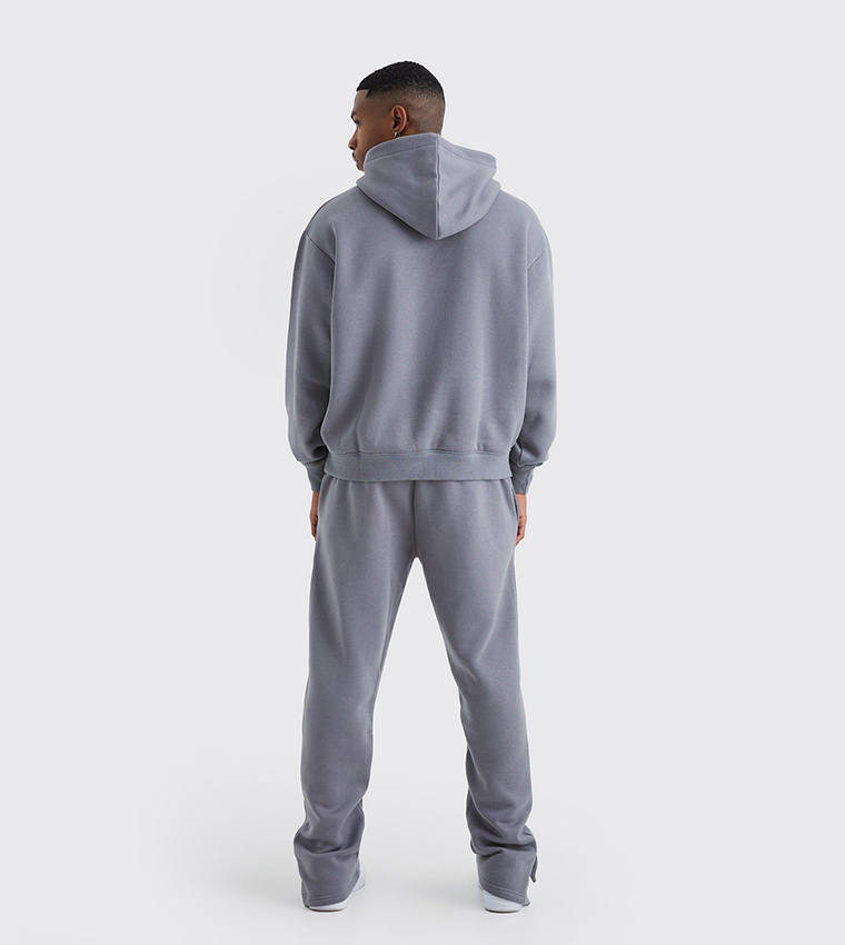 Graffiti Spray Graphic Oversized Sweatsuit Set