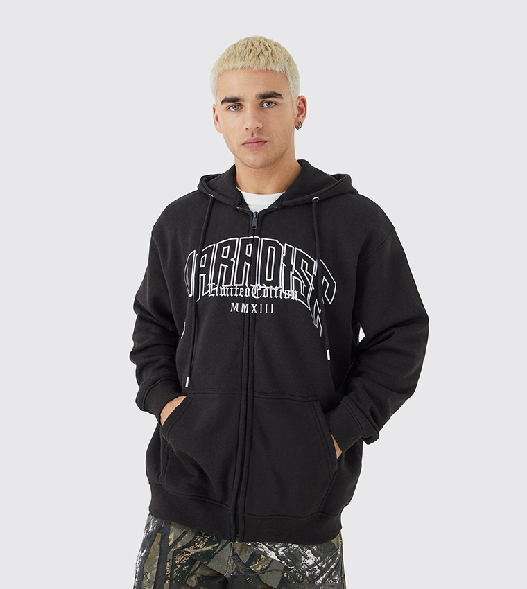 Paradise hoodie boohoo sale