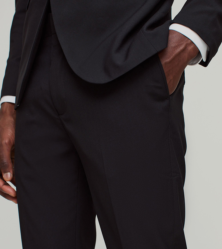 Mid Rise Skinny Fit Formal Trousers
